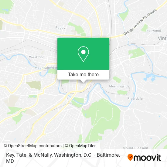 Key, Tatel & McNally map