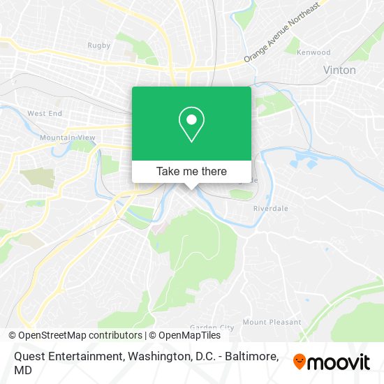Mapa de Quest Entertainment