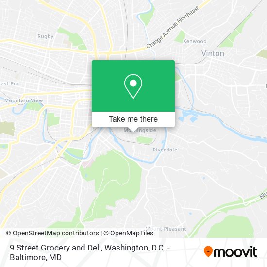 9 Street Grocery and Deli map