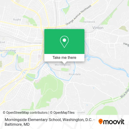 Morningside Elementary School map