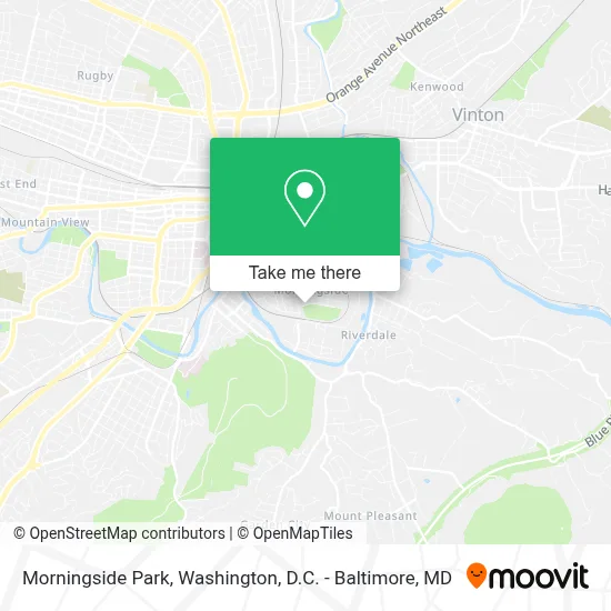 Morningside Park map
