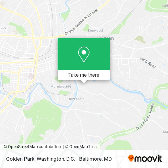 Golden Park map
