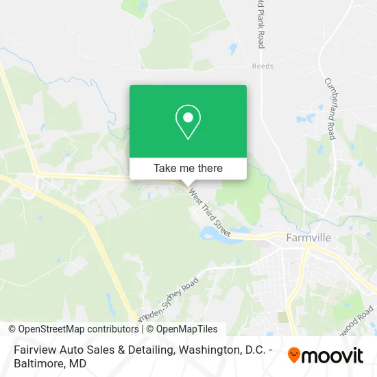 Fairview Auto Sales & Detailing map