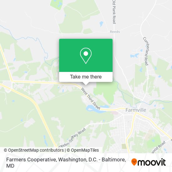 Farmers Cooperative map