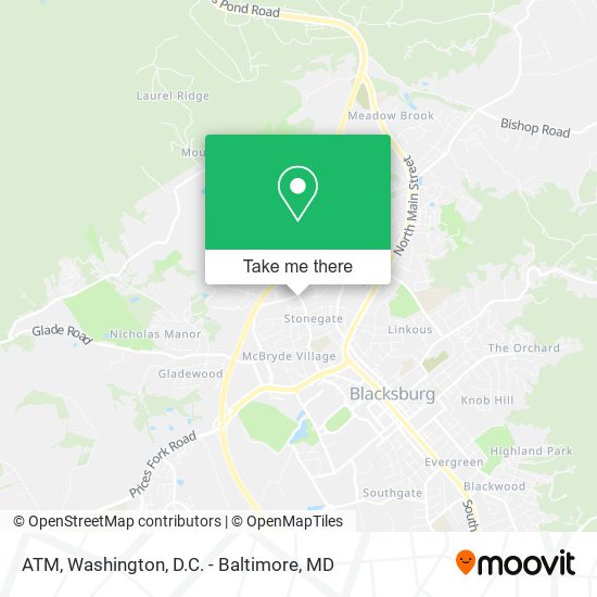 Mapa de ATM