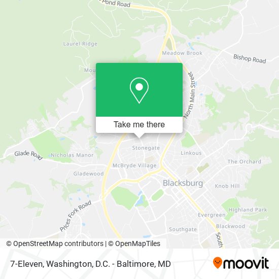 7-Eleven map