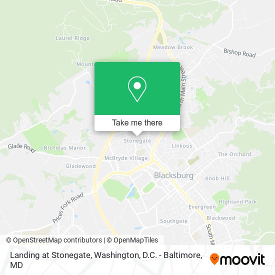 Mapa de Landing at Stonegate