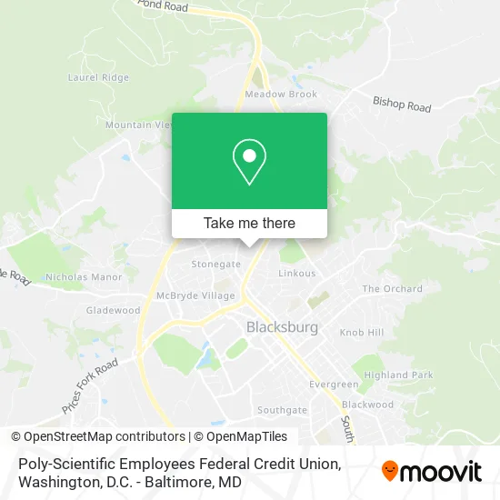 Poly-Scientific Employees Federal Credit Union map