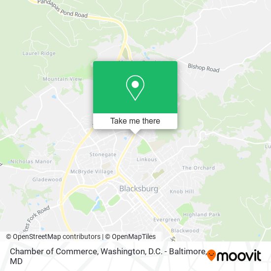 Chamber of Commerce map