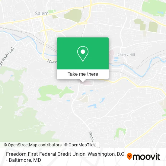 Freedom First Federal Credit Union map