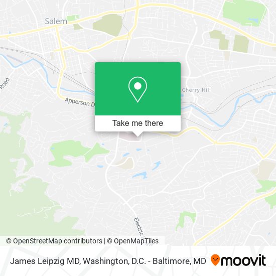 James Leipzig MD map