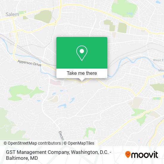 GST Management Company map