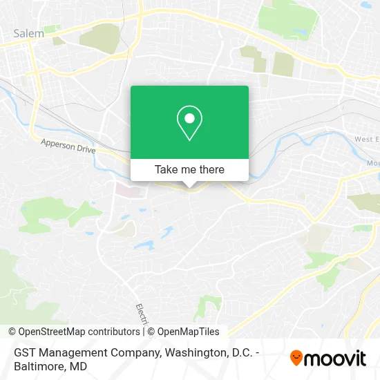 GST Management Company map