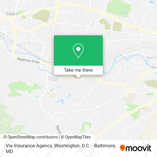 Via Insurance Agency map