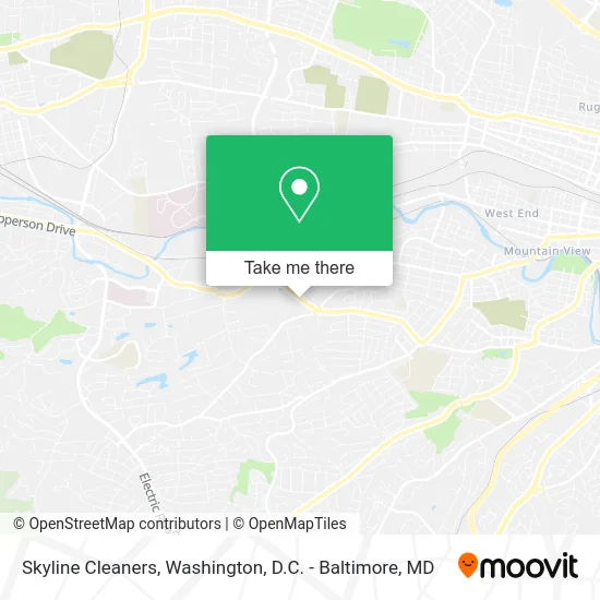 Skyline Cleaners map