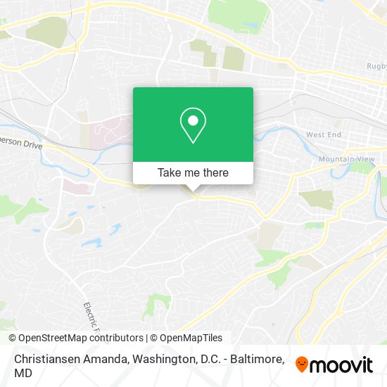 Christiansen Amanda map