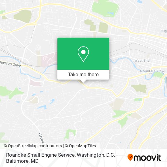 Roanoke Small Engine Service map