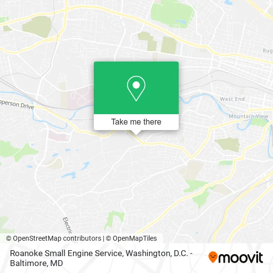 Roanoke Small Engine Service map