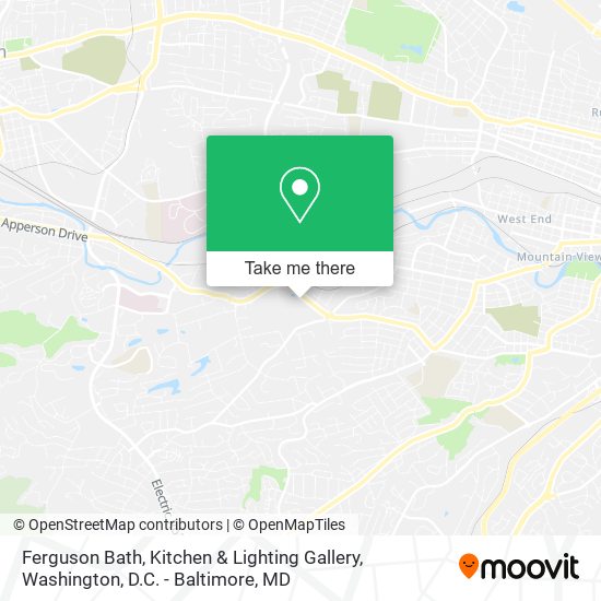 Mapa de Ferguson Bath, Kitchen & Lighting Gallery