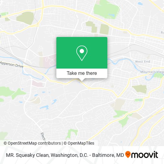 Mapa de MR. Squeaky Clean
