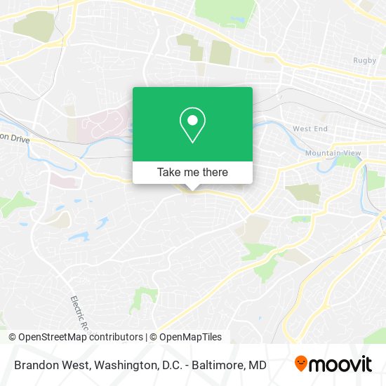 Brandon West map