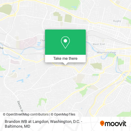 Mapa de Brandon WB at Langdon
