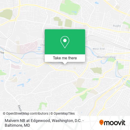 Mapa de Malvern NB at Edgewood