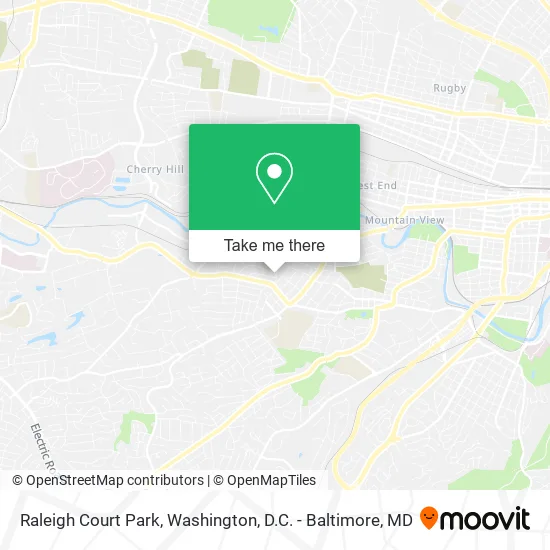 Raleigh Court Park map