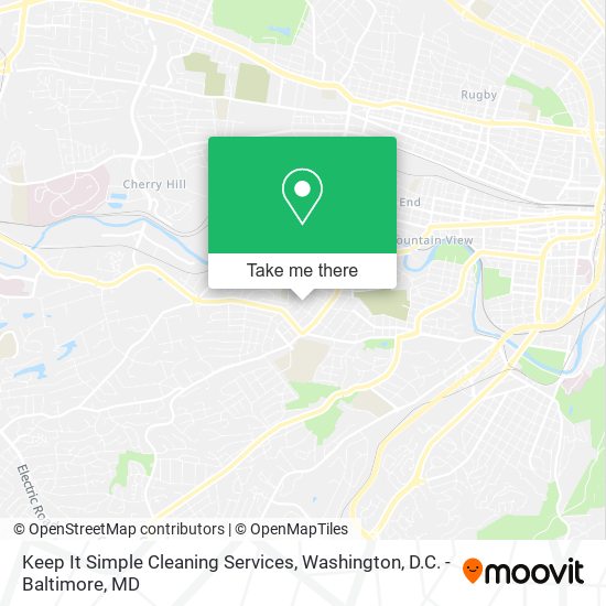 Keep It Simple Cleaning Services map