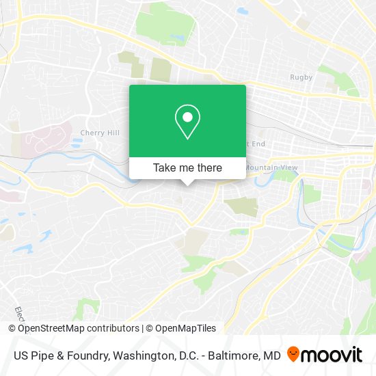 Mapa de US Pipe & Foundry