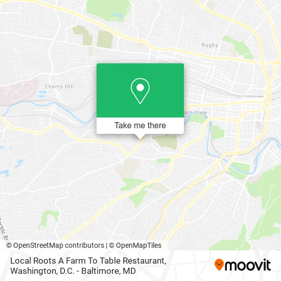 Mapa de Local Roots A Farm To Table Restaurant