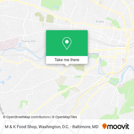 M & K Food Shop map