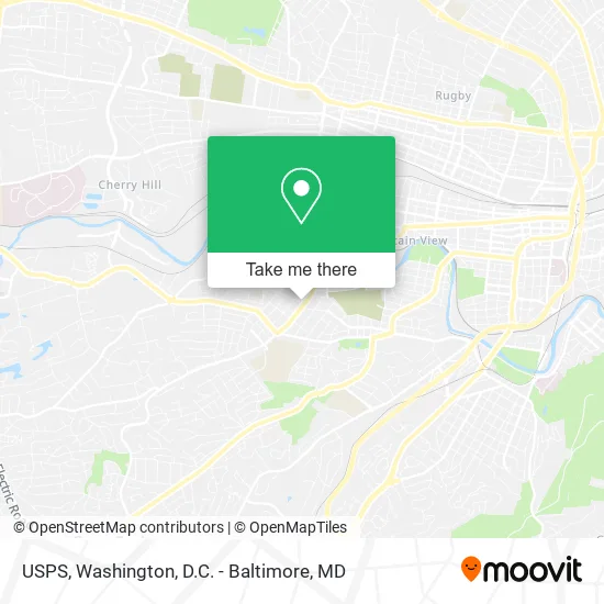 Mapa de USPS