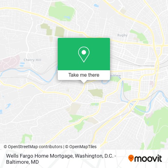 Wells Fargo Home Mortgage map