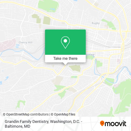 Mapa de Grandin Family Dentistry