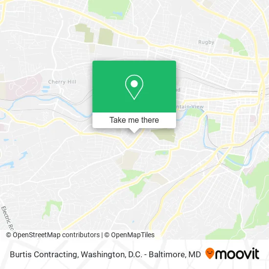 Mapa de Burtis Contracting