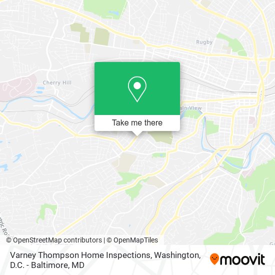 Mapa de Varney Thompson Home Inspections