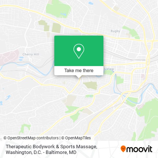 Mapa de Therapeutic Bodywork & Sports Massage