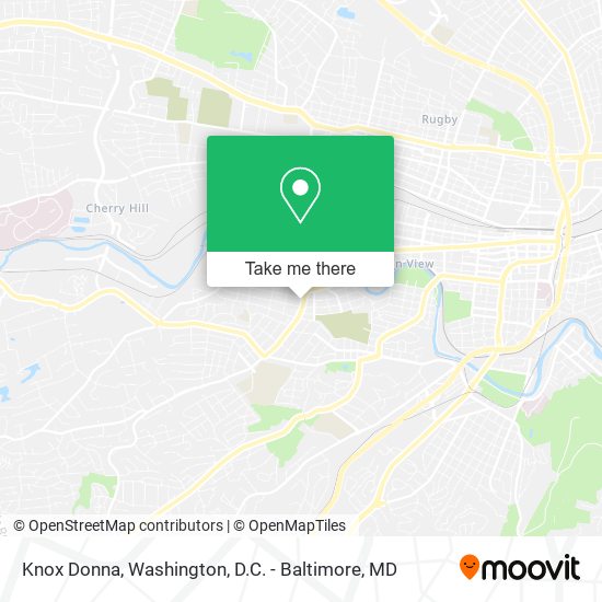 Knox Donna map