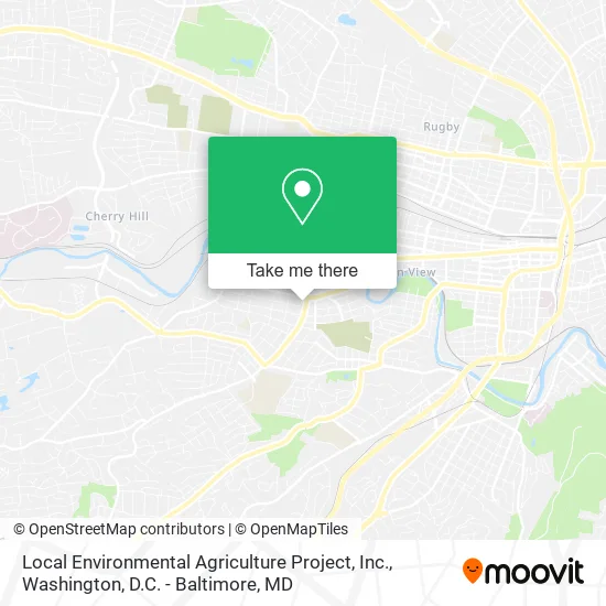 Local Environmental Agriculture Project, Inc. map