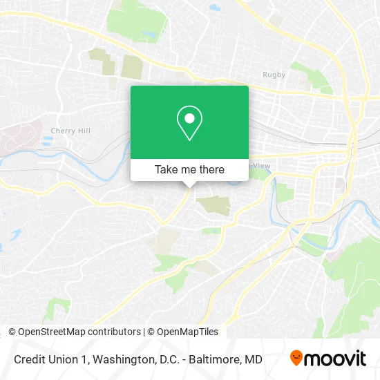 Credit Union 1 map