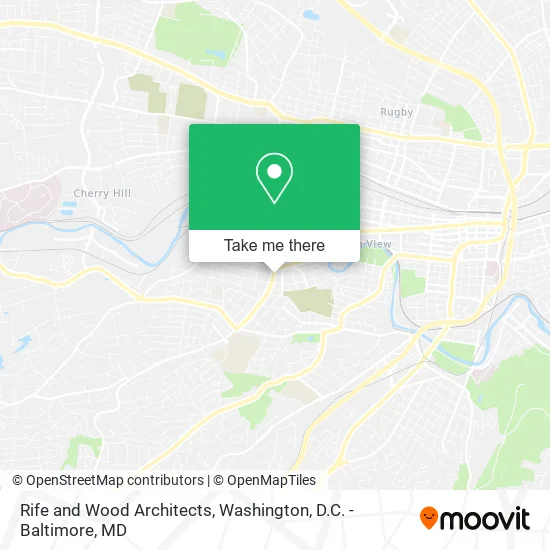 Rife and Wood Architects map