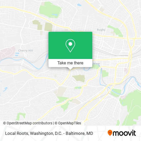 Local Roots map