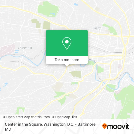 Center in the Square map
