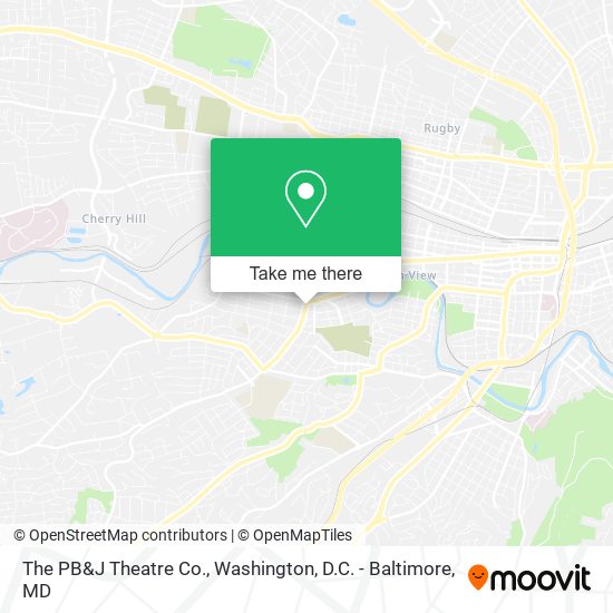 Mapa de The PB&J Theatre Co.