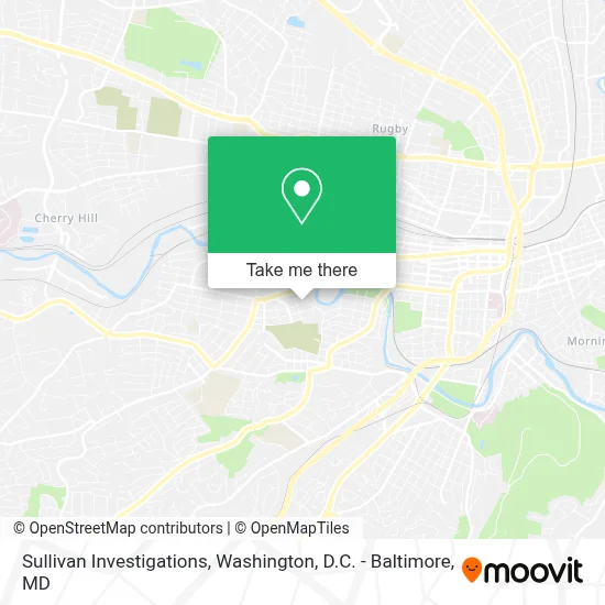Sullivan Investigations map