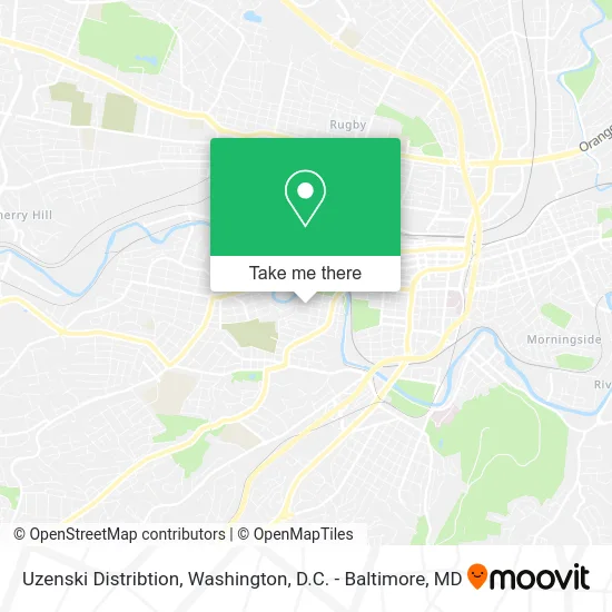 Uzenski Distribtion map