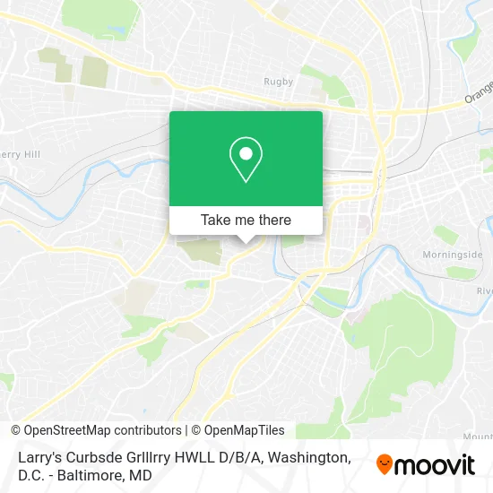 Larry's Curbsde Grlllrry HWLL D / B/A map