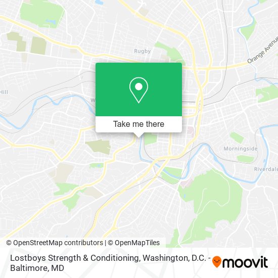 Mapa de Lostboys Strength & Conditioning