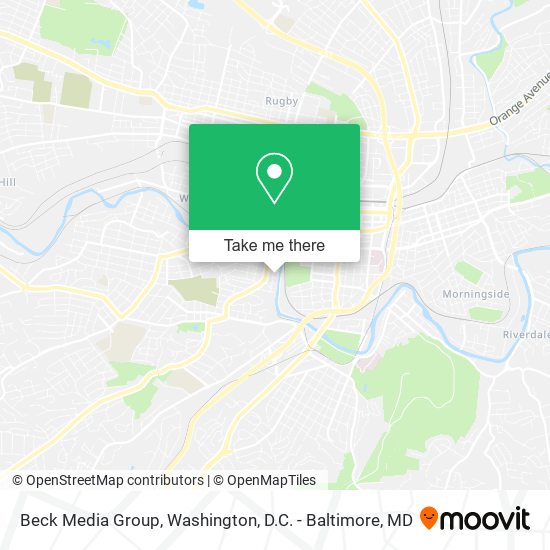 Beck Media Group map